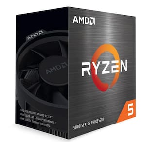 Processador Amd Ryzen 5 5600X, 3.7Ghz 4.6Ghz Turbo 6-Cores