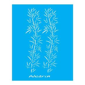 Stencil Tamako Alecrim - 20X25Cm - Ref B463