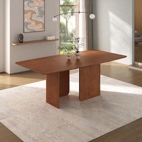 Mesa de Jantar 8 Lugares 210cm x 110cm Boreal CabeCasa MadeiraMadeira Cinamomo
