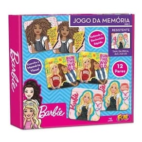 Jogo De Memória 54 Cartelas - Barbie - Grow 04171