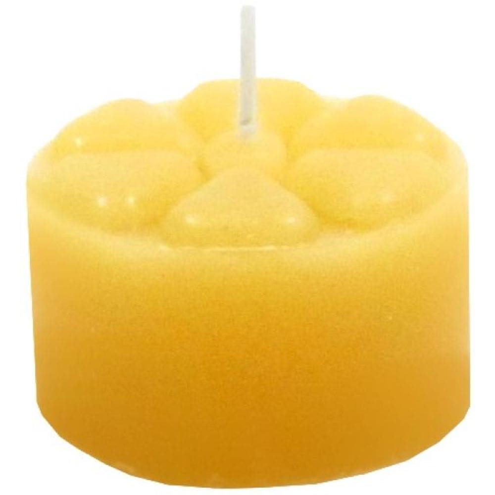 Vela Festa 12 unidades 7h marfim 5x3 cm Decoração Festa Casa