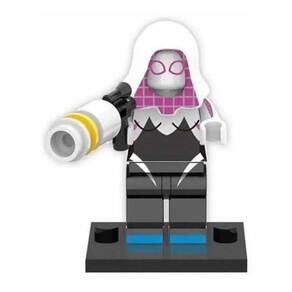 Boneco Bloco De Montar Spider Gwen Homem Aranha