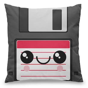 Almofada Disquete Cute Floppy Disk 40x40cm - YAAY