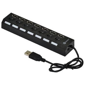 Hub USB 2.0 7 Portas Ativas com Interruptor - 480 Mbps