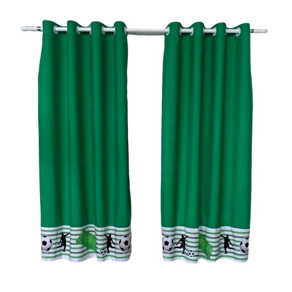 Cortina De Futebol Jogos Verde Baby 2,60X1,70M