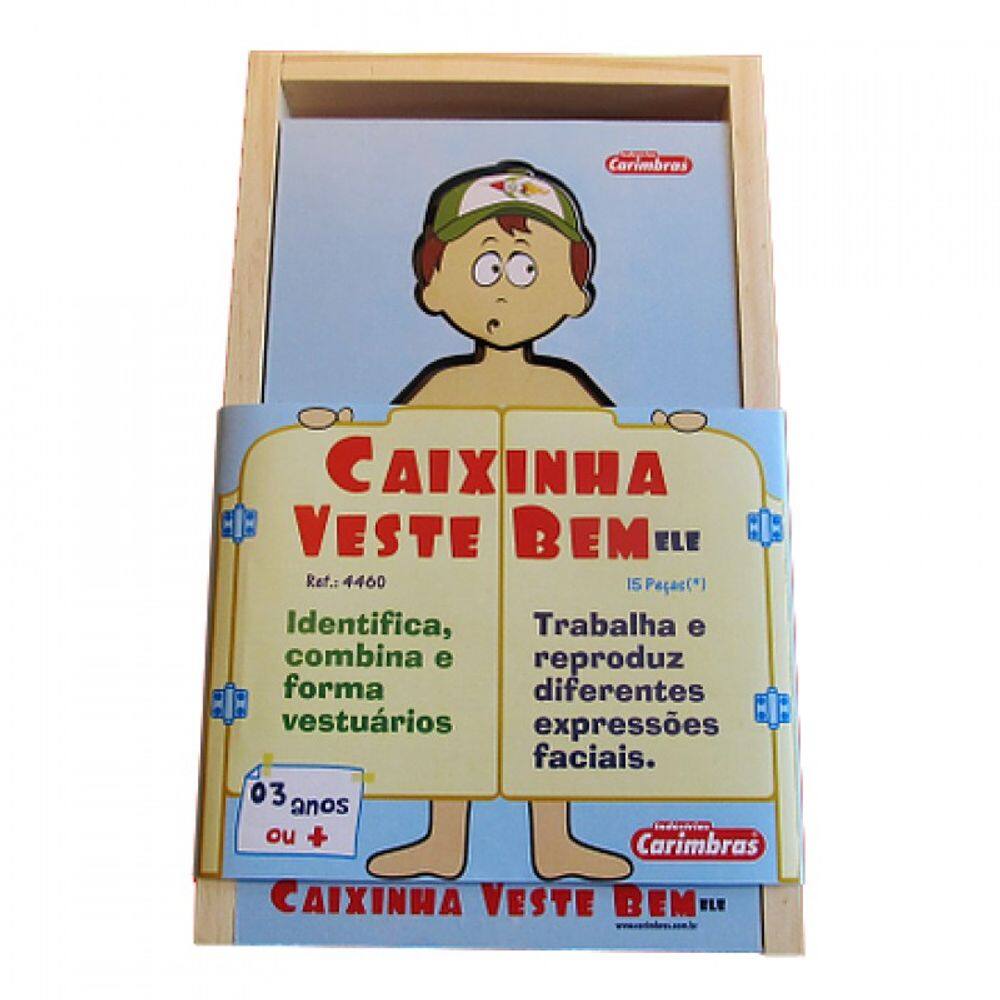 Caixinha veste bem - Ele