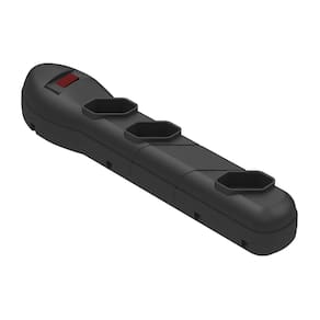 Filtro de Linha 3 Tomadas Bivolt Preto Qualitronix