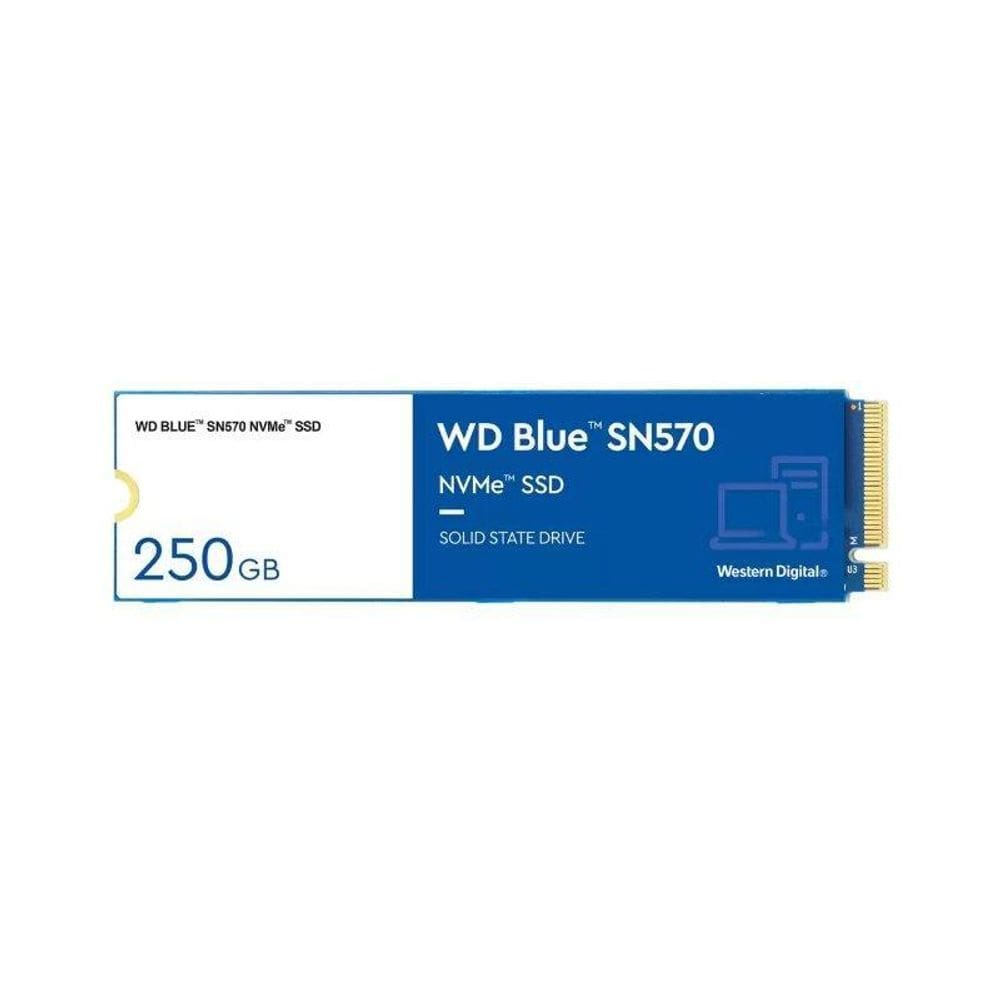 Ssd M.2 Westerndigital Sn570 Blue, 250Gb, 3300Mbs