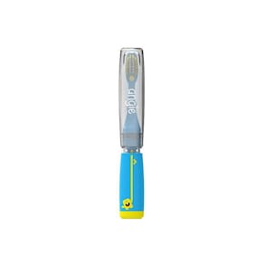 Escova Dental Infantil Magic Brush Angie Azul Macia