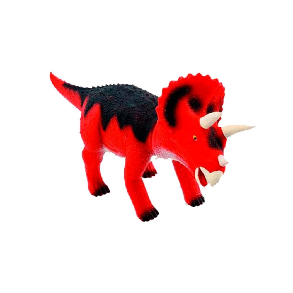 Dinossauro Triceratopo Brinquedo com Som - Alta Qualidade