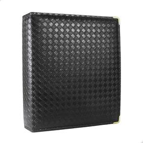 Álbum Fichário Cédulas Moedas Selos Cartão Telefônico 28x21 3D Fosco P
