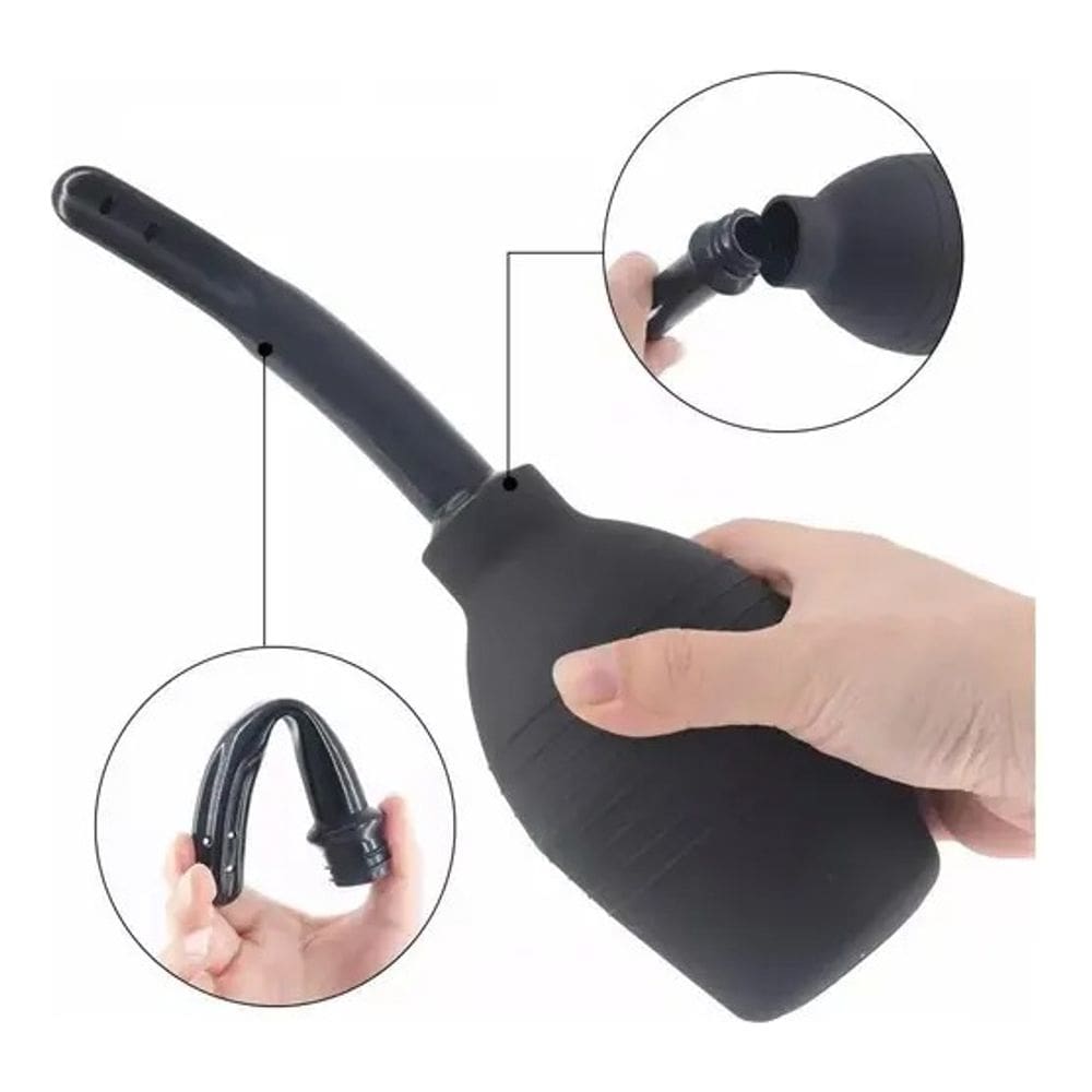 Ducha De 330 Ml Para Limpeza Retal Chuca Xuca Para Enema