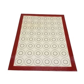 Tapete Antiaderente Silicone com Fibra de Vidro 40x30cm (Ideal Para Marcação Macarrons)