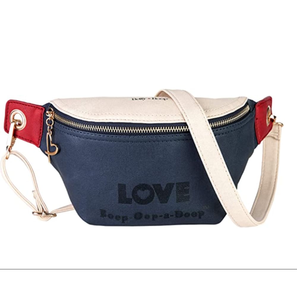 Pochete feminina cor Azul