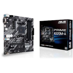 Placa Mãe Asus A520-E Prime Amd Socket Am4 Ddr4 Matx