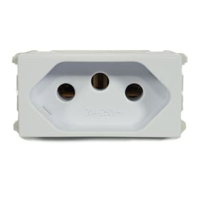 Modulo Tomada de Energia 2P+T Refinatto 20A Weg Branco