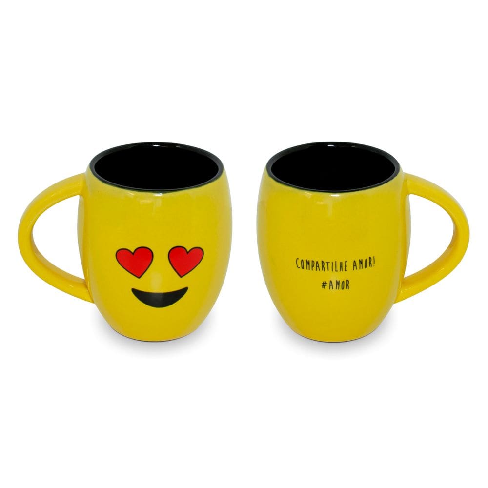Caneca Côncava Linha Diverticon Compartilhe Amor