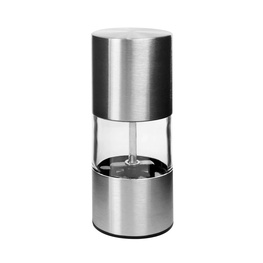 Moedor De Pimenta Manual Em Aço Inox E Plástico 12Cm