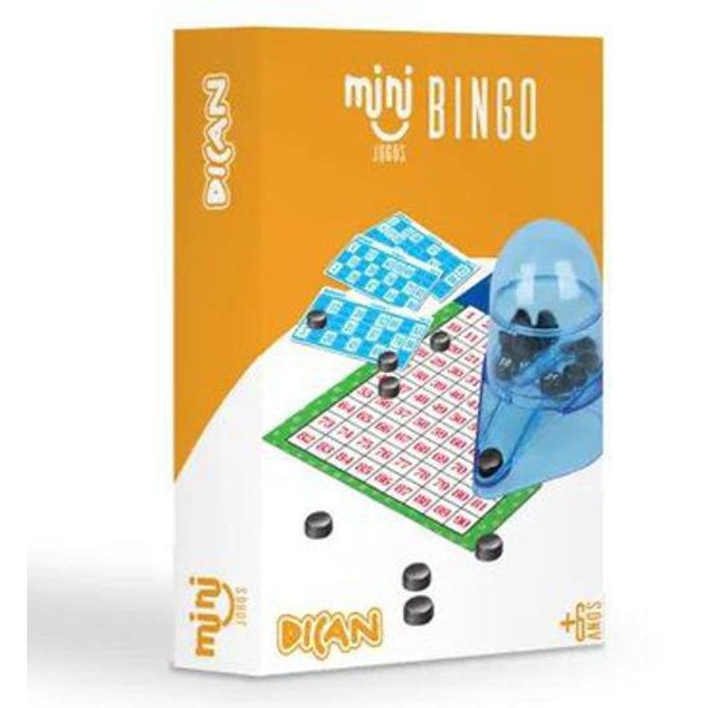 Jogo Clássico - Mini Bingo - Dican
