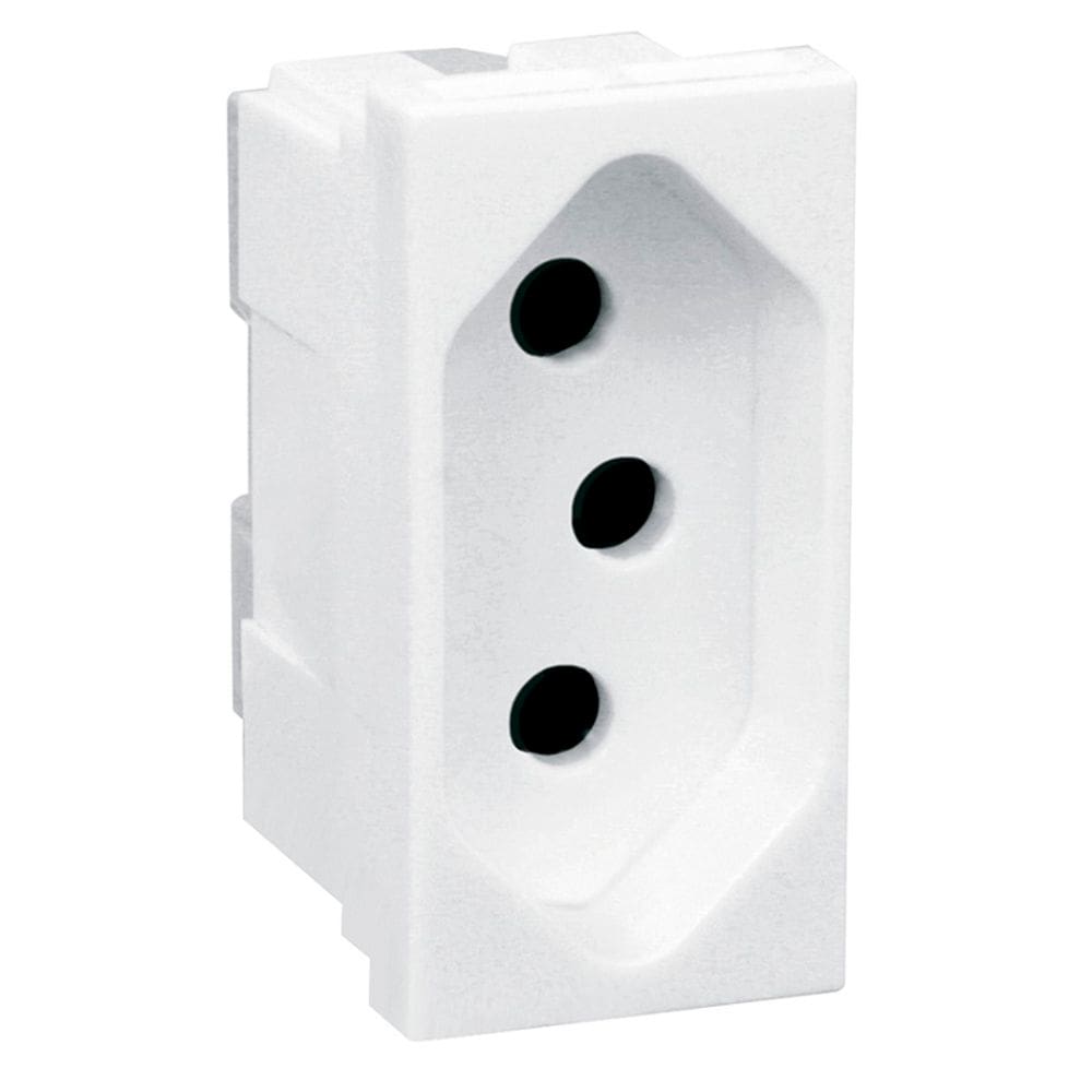 Módulo Tomada PialPlus 2P+T 250V 3 Pólos