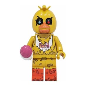 Boneco Blocos De Montar Chica Five Nights At Freddy