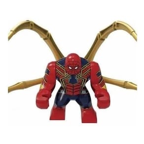 Boneco Big Blocos De Montar Homem Aranha Golden Web