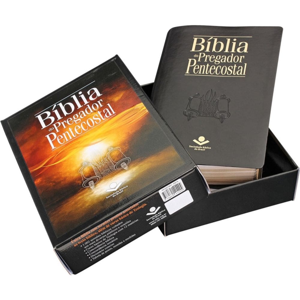 Bíblia do Pregador Pentecostal Luxo