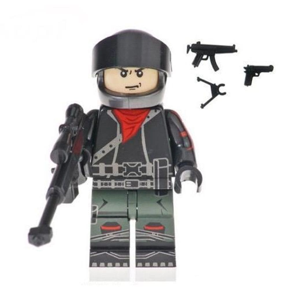 Boneco Blocos De Montar Burnout Fortnite