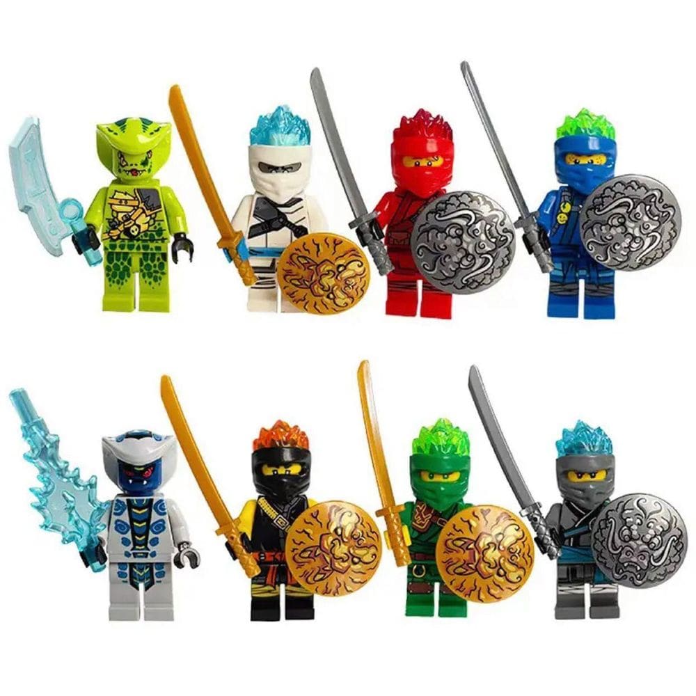 Bonecos Blocos De Montar Ninjago Shield