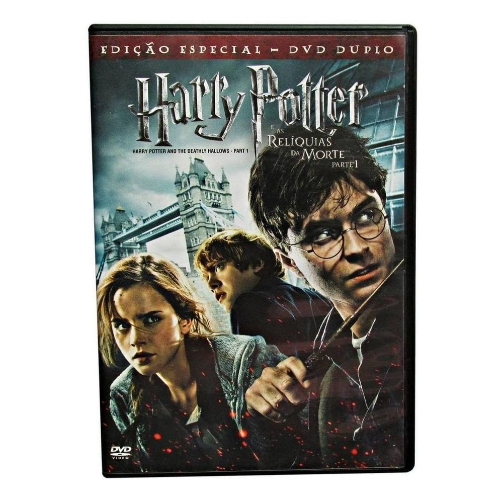Harry Potter Relíquias da Morte Pt. 1 DVD Duplo