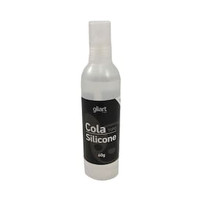Cola Silicone Gliart Pro 60G Não Tóxica
