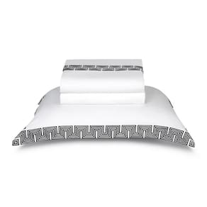 Jogo de Cama King Size 300 Fios Preto | Lepin Enxovais
