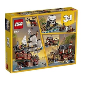 Lego Creator 3 Em 1 Barco Pirata V39 31109