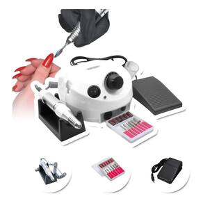 Lixadeira Elétrica De Unha Profissional 45000Rpm Bivolt