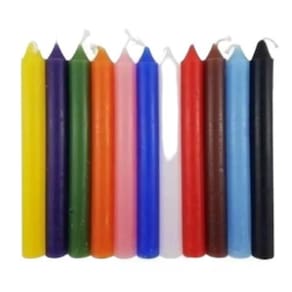 Kit 64 Und Velas Palito Coloridas