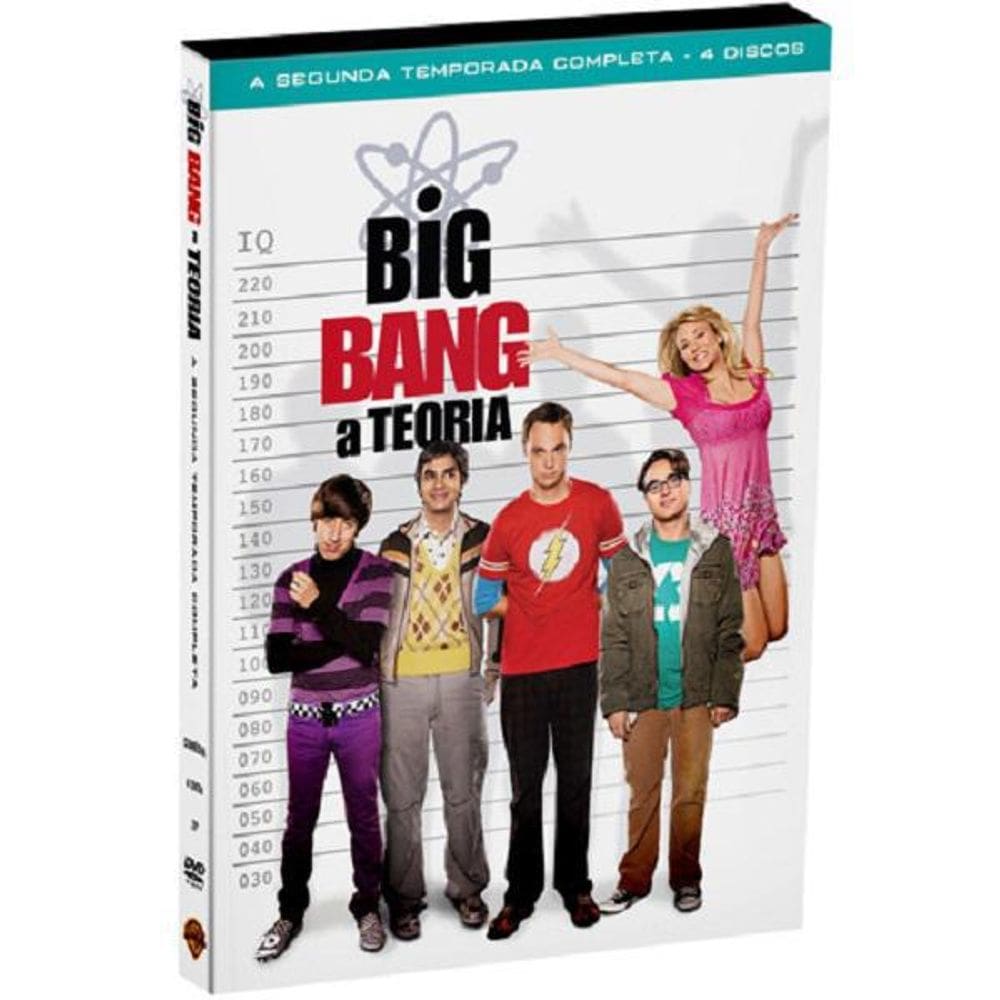 Big Bang Theory: 1ª Temporada - Comédia 3 DVDs