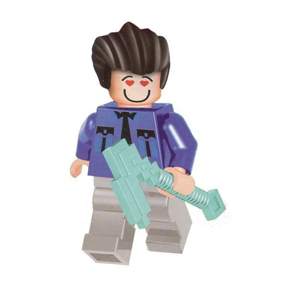 Brinquedo Boneco Bloco De Montar Roblox Jailbreak Vigilante
