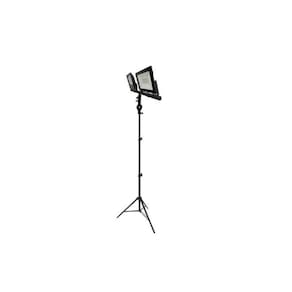 Tripé Reclinável Suporte Com 2 Holofotes Refletor 50W Led