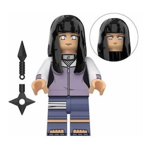 Hyuga Hinata Personagem Naruto Boneco Blocos De Montar