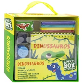 Livro Box Divertido Princesas | Unicórnios | Espaço | Dinossauros Superdivertidas - Brasileitura