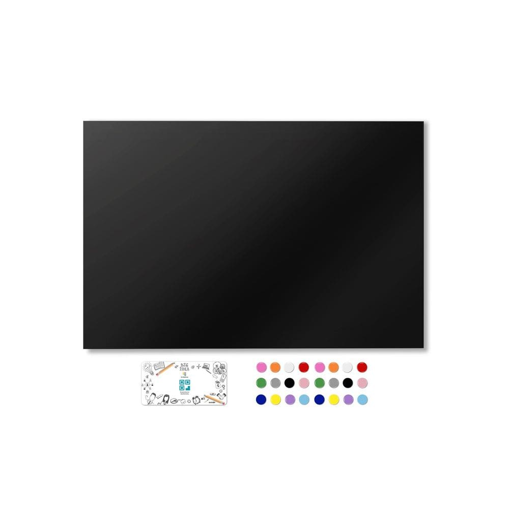 Painel Fotos, Notas + 24 Imãs + Tecnologia 45X70 - Preto