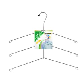 Cabide Camisa Triplo Aço Cromado  1283-8 Passerine
