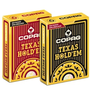 2 Baralho Copag Texas Holdem Profissional 54 Cartas Plástico