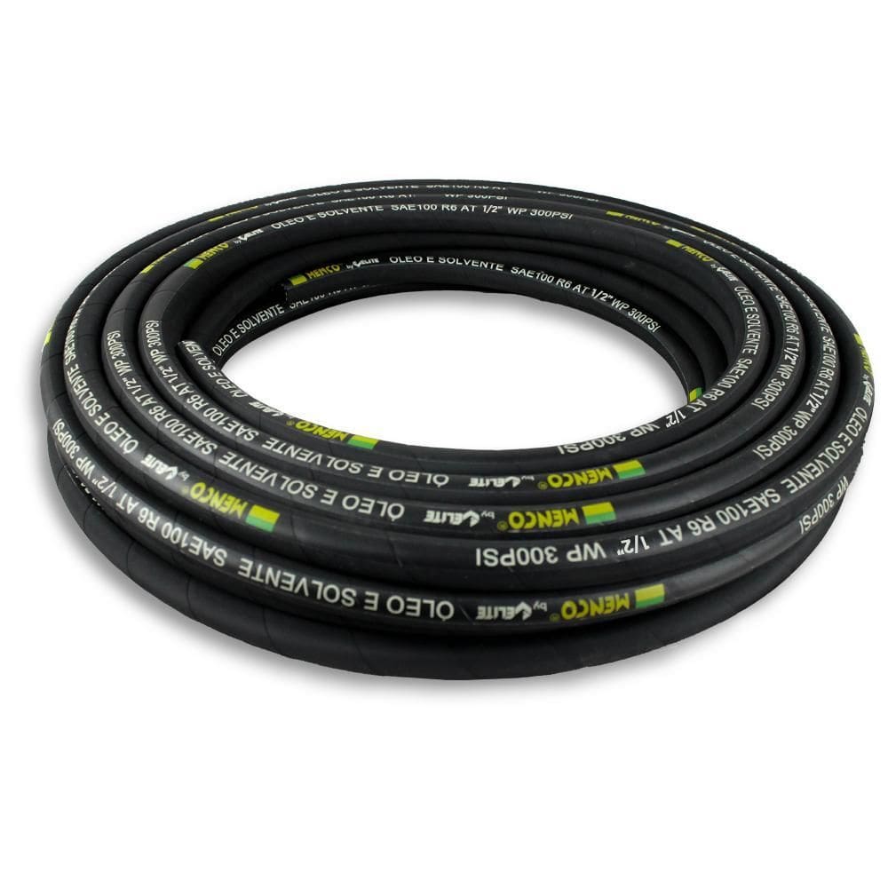 Mangueira Hidráulica 1/2 Pol R6 - 25m | Resistente a Abrasão
