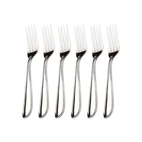 Kit 6 Garfos De Mesa Hercules Monterrey Aço Inox 1340-002