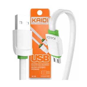 Cabo Usb Tipo C Kaidi Turbo Reforçado Carga Rápida