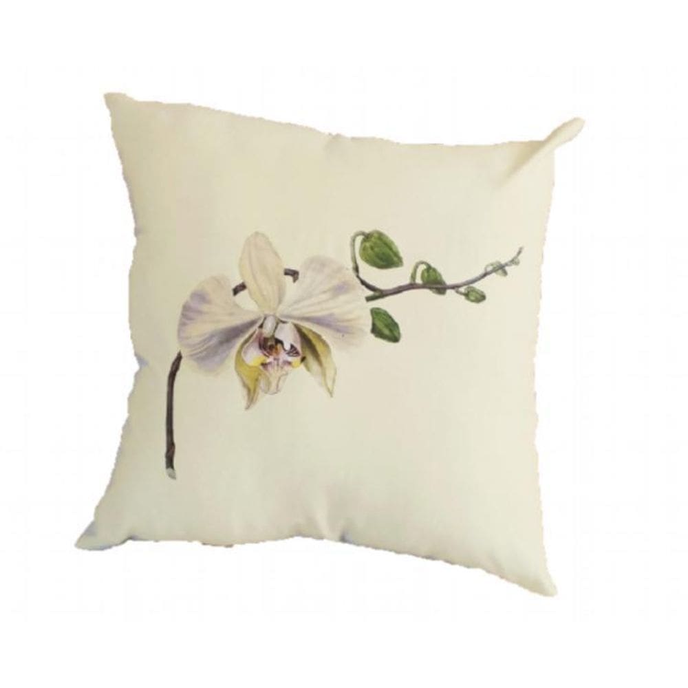 Capa De Almofada 45X45 Orquidea Branca