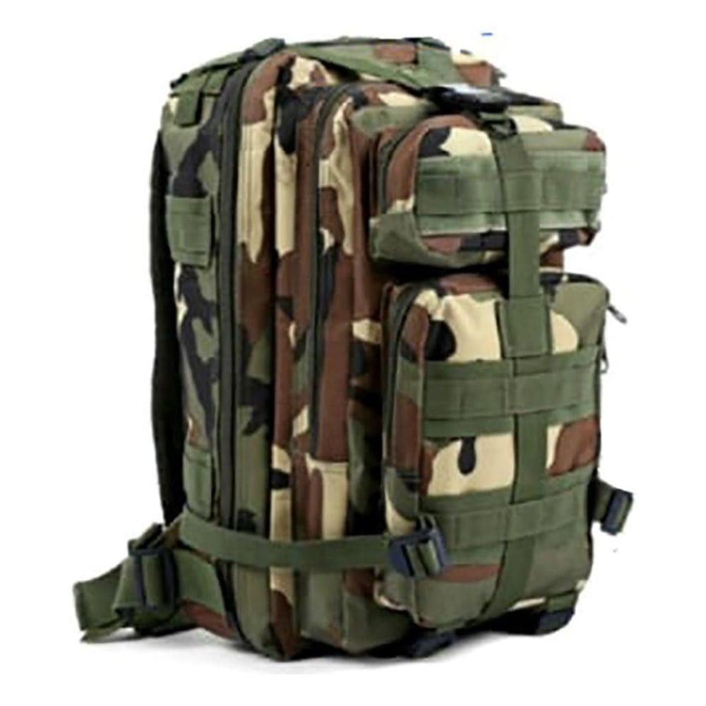 Mochila Camping 40L Militar Trilha Mc1438 Esportiva Camufla