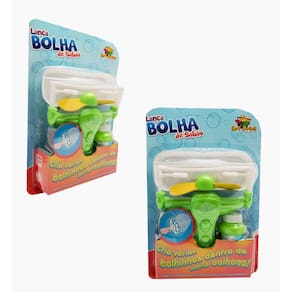Lança Bolha De Sabão Bolhas Grandes - Bubble Verde