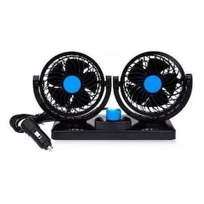 Ventilador Automotivo Duplo Com Ajuste Para Caminhão 24V
